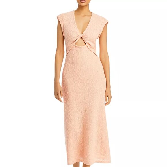 Derek Lam 10 Crosby Barbara Twist Midi Dress Small - Picture 1 of 5